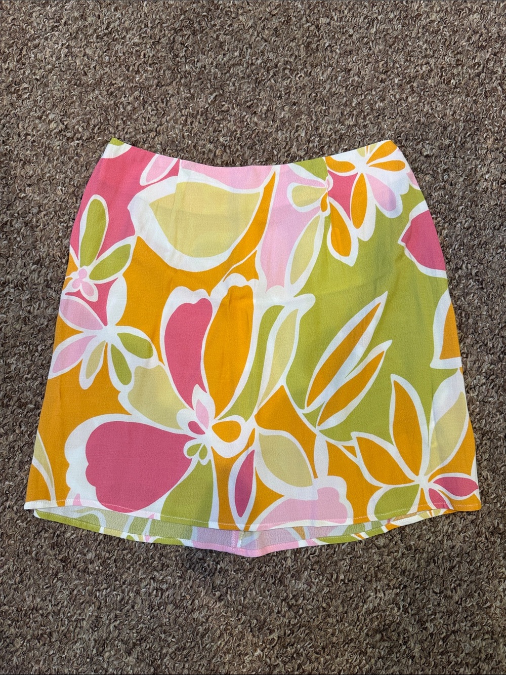 Sky to Moon Floral Mini Skirt